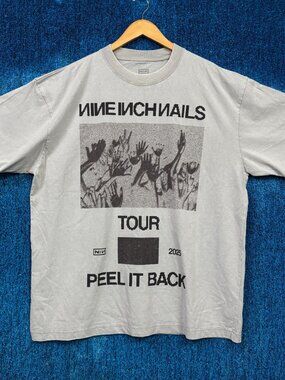 Nine Inch Nails Peel It Back 25 Tour Industrial Metal Tee XL